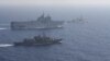 Grčki i francuski brodovi u formaciji tokom zajedničke vojne vežbe u Sredozemnom moru (Foto: Reuters)