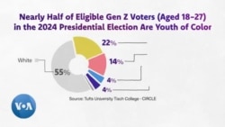 États-Unis : le poids des jeunes dans l'élection présidentielle de 2024 