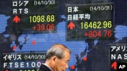 日本东京股市。