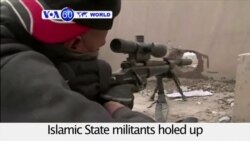 VOA60 World PM - Iraqi Forces Battle Last IS Fighters in Ramadi