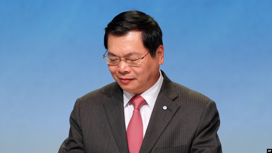 Tư liệu- Ông Vũ Huy Hoàng, nguyên Bộ trưởng Bộ Công thương. 