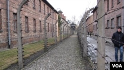 Camp d'Auschwitz en Pologne. 