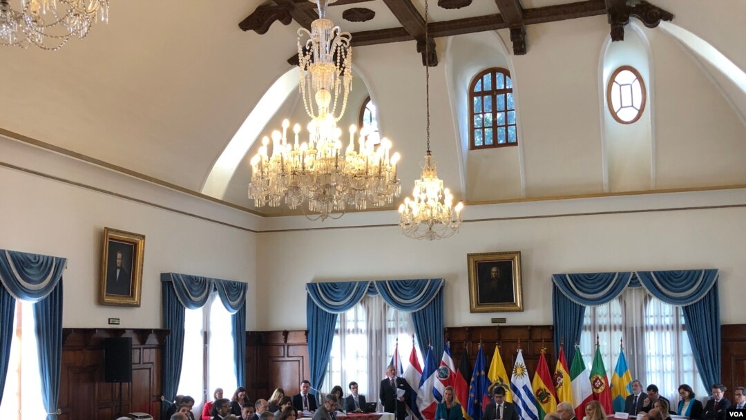 Foto de archivo del Grupo Internacional de Contacto sobre Venezuela.