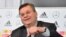 Reinhard Grindel à Milan, lors d'une conférence de presse, Italie, le 14 novembre 2016.