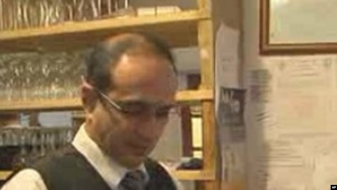 Farid Hashimi is the manager of an Afghan restaurant in Arlington, Virginia.
