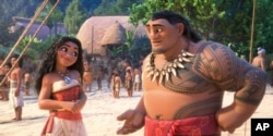 ภาพนิ่งจากค่ายดิสนีย์ ที่เป็นฉากหนึ่งจาก Moana 2