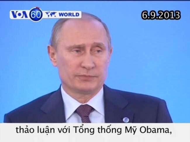 Lãnh đạo Nga-Mỹ không tìm được đồng thuận về Syria (VOA60)