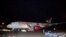 FILE - Kenya Airways Boeing 787 Dreamliner is parked on runway at Jomo Kenyatta International airport, Nairobi, Kenya, Oct. 28, 2018, to commence its first non-stop flight, direct to New York City. 