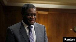 Le Denis Mukwege, prix Sakharov 2014 du Parlement européen 