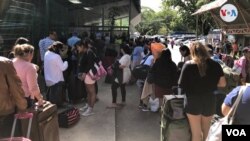 La frontera de Nicaragua, previo a la pandemia del COVID-19. [Foto: VOA/Armando Gómez].