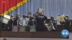 Des pro-Thsisekedi investis au bureau de l'Assemblée congolaise
