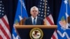 Attorney General Merrick Garland speaks to the U.S. attorneys gathered for their annual conference at the Department of Justice headquarters in Washington, Sept. 12, 2024.