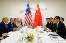 U.S. President Donald Trump attends a bilateral meeting with China's President Xi Jinping during the G-20 leaders summit in Osaka, Japan, June 29, 2019.