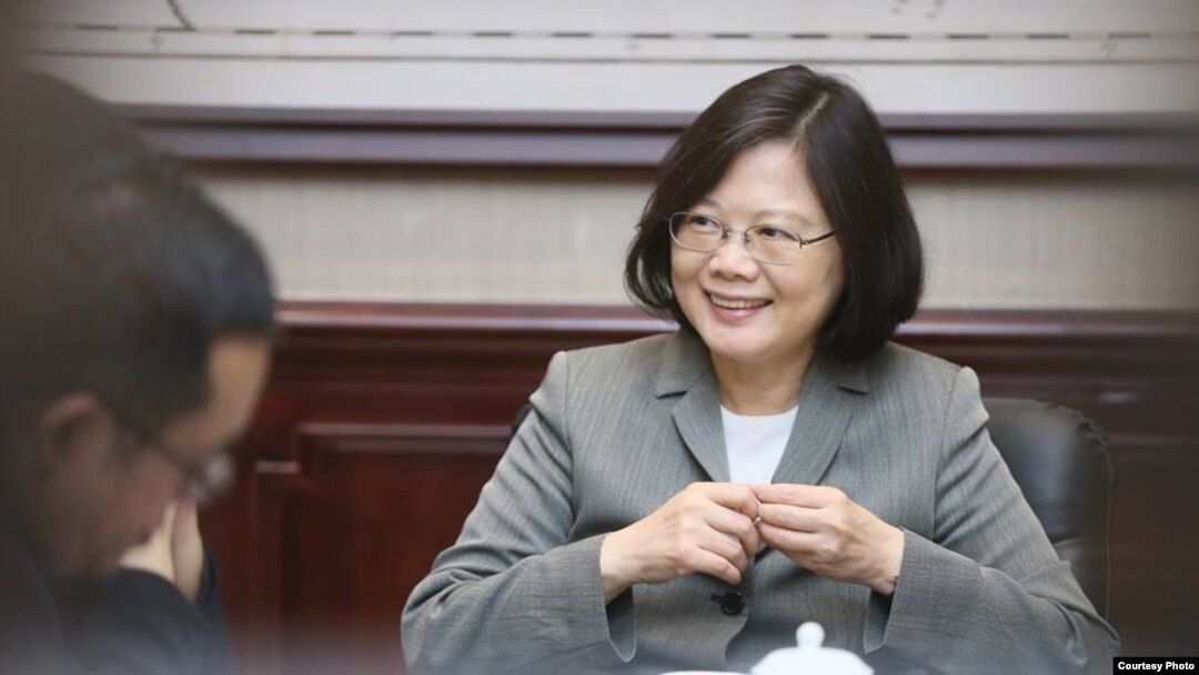 台灣總統蔡英文（蔡英文臉書截圖）