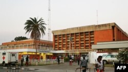 L'hôpital universitaire de Lusaka, la capitale zambienne, où une épidémie de choléra fait rage depuis Octobre 2017.