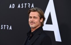 Brad Pitt arrives at the special screening of "Ad Astra" at ArcLight Cinemas, Sept. 18, 2019, in Los Angeles.