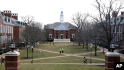 La Universidad Johns Hopkins tiene unos 5.000 estudiantes internacionales.