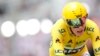 Chris Froome finissant la 20e étape du Tour de France, Marseille, le 22 juillet 2017.