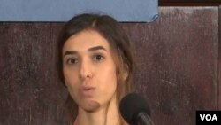 Nadia Murad, lauréate du prix Nobel de la paix 2018