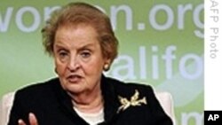 Exhibit Underscores Role of Madeline Albright's Pin Collection