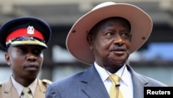 Uganda's President Yoweri Museveni, November 30, 2012.