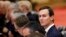 FILE - White House Senior adviser Jared Kushner attends a bilateral meeting held by U.S. President Donald Trump and China's President Xi Jinping at the Great Hall of the People in Beijing, Nov. 9, 2017. 