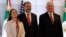 Canadian Foreign Minister Chrystia Freeland, Mexican Foreign Minister Luis Videgaray and U.S. Secretary of State Rex Tillerson are pictured after a news conference in Mexico City, Feb. 2, 2018. 