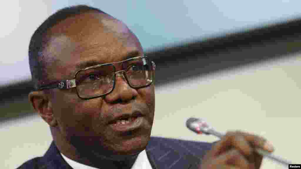 Karamin Ministan Mai na Najeriya Emmanuel Ibe Kachikwu kuma Shugaban OPEC &nbsp;