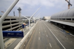 خلوتی فرودگاه بین‌المللی لس آنجلس