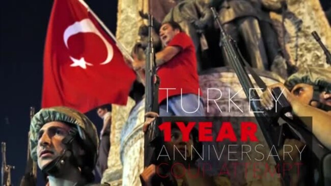 Bir yil oldin Turkiyada davlatni to'ntarishga urinishgan edi