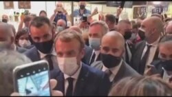 Moto moko abambi Macron maki na Lyon