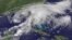 Satellite photo of Tropical Storm Debby at 1246 UTC Jun 25, 2012 (NOAA photo)