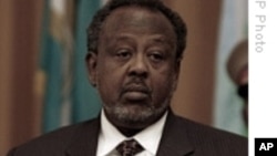 Le Président djiboutien Ismael Omar Guelleh au sommet des pays de l'IGAD à Addis Ababa, le 14 Juin 2008.