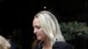 U.S. Rep. Duncan Hunter's wife Margaret Hunter leaves the federal court in San Diego, California, June 13, 2019. 