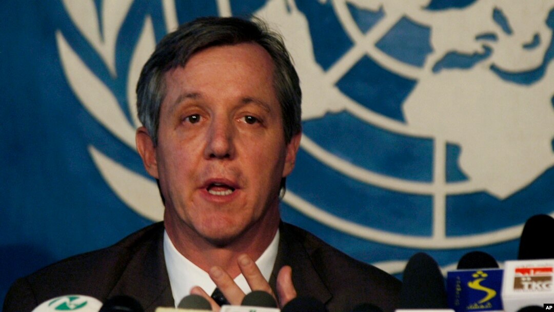 FILE - Anthony Banbury, head of the U.N. mission to combat Ebola, says reaching zero cases is the only acceptable outcome of the effort.