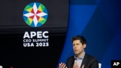 Archivo: Sam Altman participa en una discusión durante la Cumbre de CEO del Foro de Cooperación Económica Asia-Pacífico (APEC), el 16 de noviembre de 2023, en San Francisco.