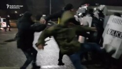 Kazakh Security Forces Clash With Anti-Government Protesters in Almaty