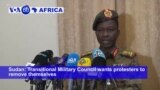 VOA60 Africa - Sudan's Military Warns Protesters to Clear Barricades as Talks Break Down