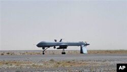 Pesawat Tak Berawak Amerika (Drone) di Kandahar (Foto: dok).