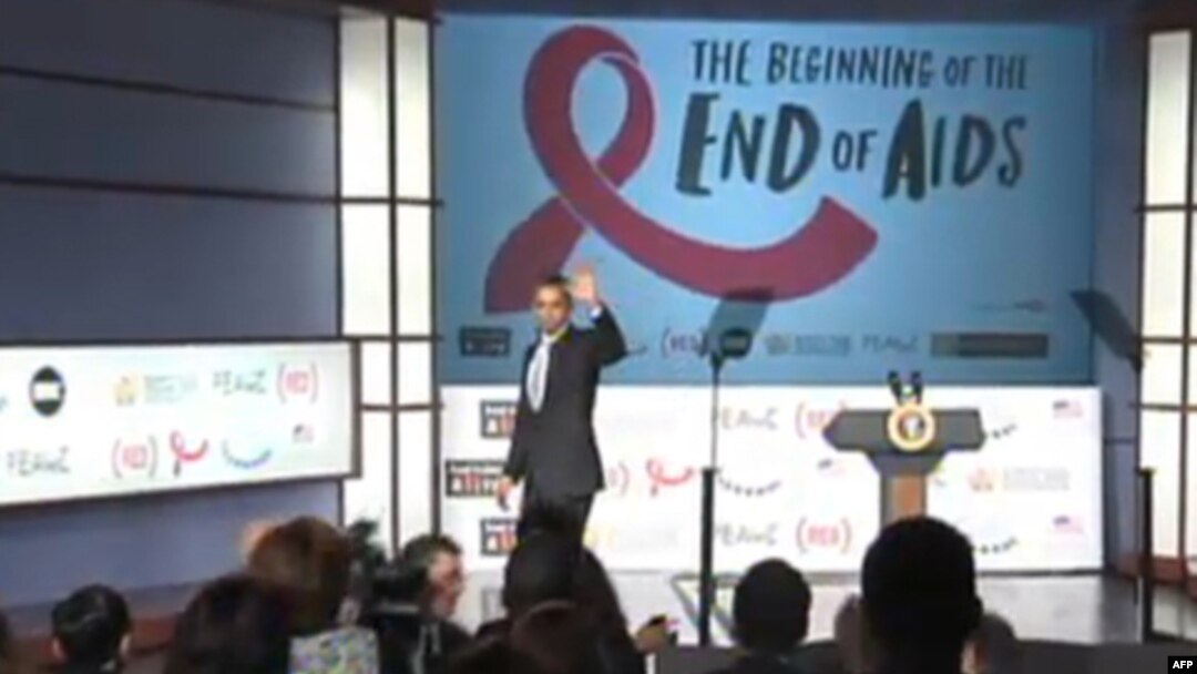Obama, AIDS day, Dec 1th 2011