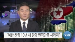 [VOA 뉴스] “북한 산림 10년 새 평양 면적만큼 사라져”