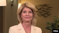 کارلا سندز رییس بنیاد "ابتکار پالیسی خارجی امریکا نخست" و سفیر پیشین ایالات متحده