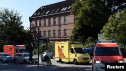 Klinik di Hamburg, Jerman yang merawat pekerja WHO yang tertular ebola (27/8).