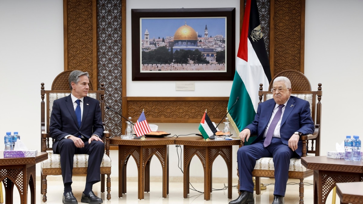 U.S. Secretary of State Tony Blinken Visits West Bank Amid Ongoing Conflict with Hamas