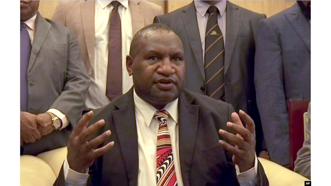Perdana Menteri Papua Nugini James Marape. (Foto: AP)