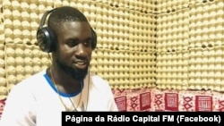 Carabulai Cassamá, jornalista da Rádio Capital FN, Guiné-Bissau