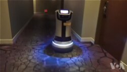 送货机器人服务便捷 已用于酒店和医院等