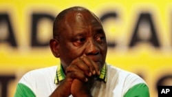 South Africa New Leader Cyril Ramaphosa