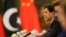 Pakistani Prime Minister Imran Khan attends talks with Chinese President Xi Jinping (not pictured) at the Great Hall of the People in Beijing, Nov. 2, 2018. 