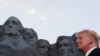 Trump Addresses Mount Rushmore Crowd Without a Mask